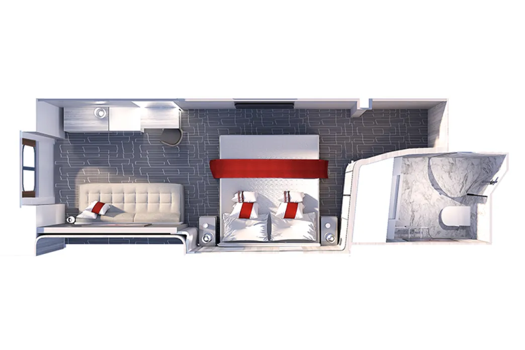 Celebrity Beyond - Ocean View floor plan