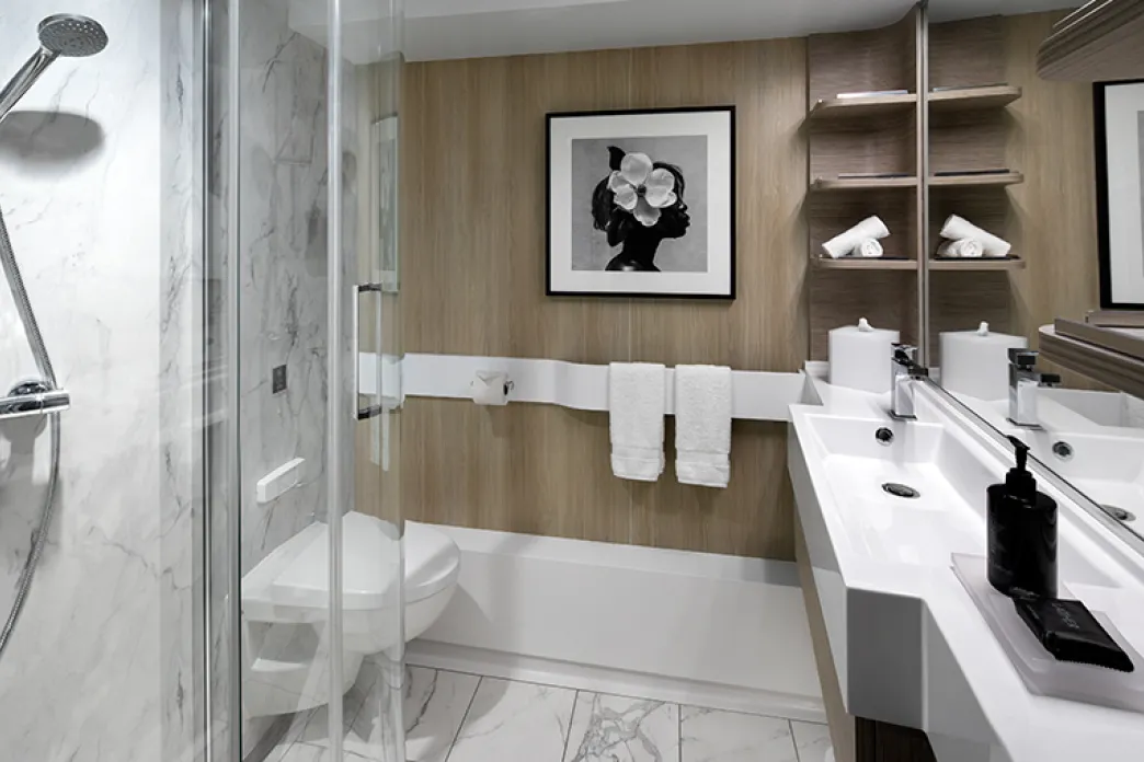 Celebrity Edge - Infinite Veranda bathroom
