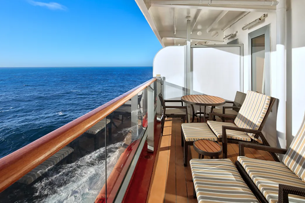 Holland America Line Noordam - Signature Suite deck